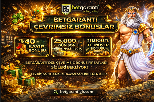 Betgaranti çevrimsiz bonus kampanyaları banner görseli