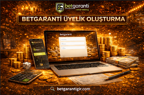 Betgaranti kayıt işlemi ve üyelik süreci